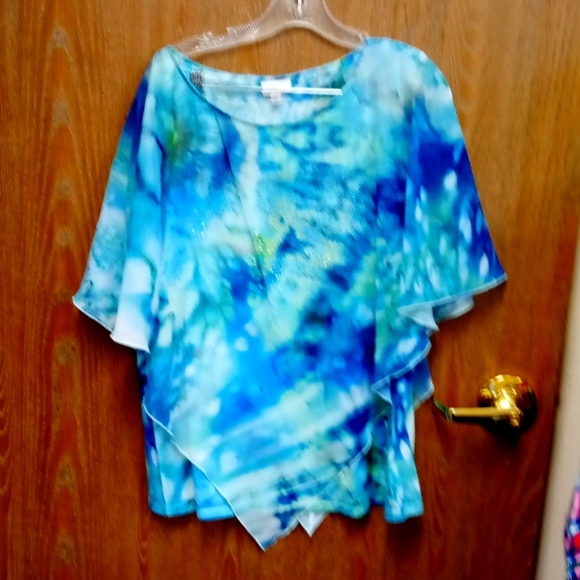 🌺Avenue Flutter Blouse size 18/20 - Picture 1 of 4